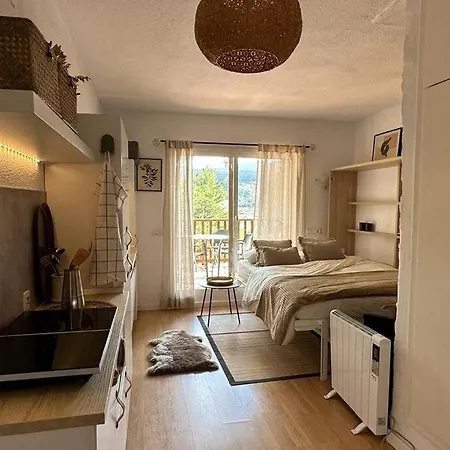 Estudio/loft Con Preciosas Vistas דירה